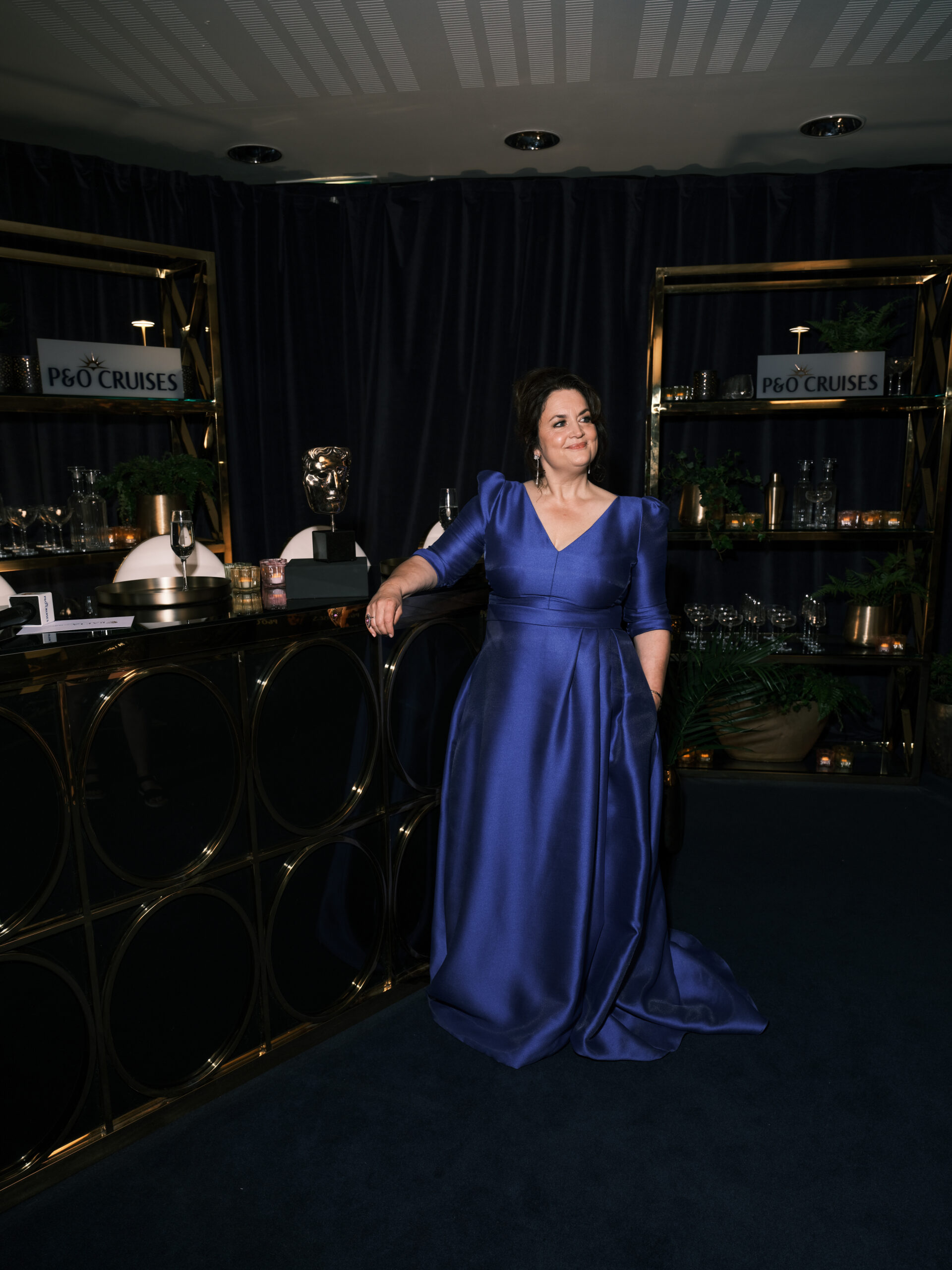 P&O BAFTA WINNERS LOUNGE BY GEORGE ON A BOAT 4809